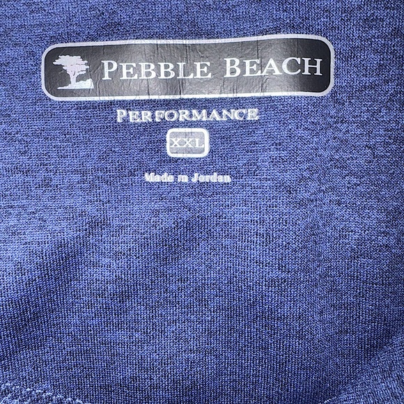 Pebble Beach Performance Golf 1/4 Zip Pullover - Picture 5 of 5